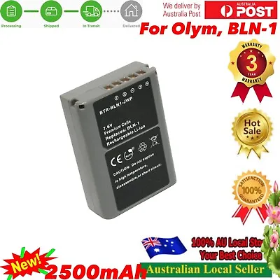 2400mAh BLN-1 PS-BLN1 For Olympus OM-D E-M1 Pen F OM-D E-M5 PEN E-P5 OM-D • $18.25