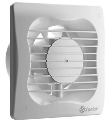 £14.75 • Buy Xpelair Extractor Fan With Timer VX100T 4  100mm Bathroom Ventilation - White