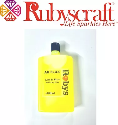 £12.99 • Buy 1pc 100ml AuFlux Gold And Silver Soldering Flux Bottle Au Premium Flux