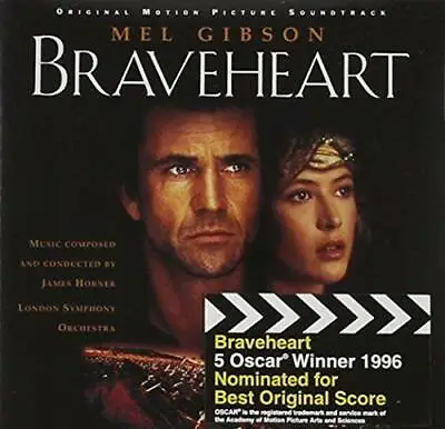 Braveheart: Original Motion Picture Soundtrack - Audio CD - VERY GOOD • $3.53