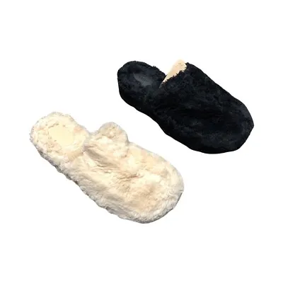 UGG Women's Fuzz Sugar Clog Slippers Shoes 1130950 Natural Black • $53.99