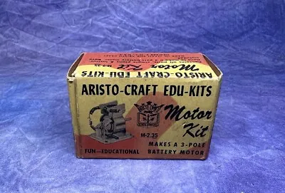Vintage 1950s Aristo Craft Edu-Kits Motor Kit Educational Building Toy • $29.99