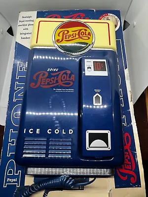 Vintage Designed Pepsi-Cola Telephone W/ Wall Mount Vending Machine • $33.99