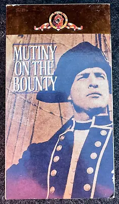 Mutiny On The Bounty - VHS Tape - 1962 - Marlon Brando • $1.99