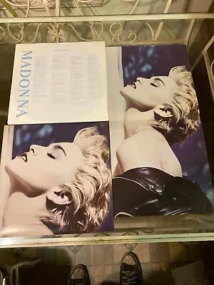 MADONNA True Blue LP With Poster 1986 RCA Club Edition EXC • $16.99