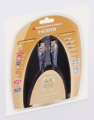  6 Ft / Foot  Monster HDMI Cable NEW 21.0 Gbps Ultra HD • $12.88