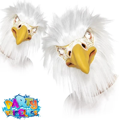 £17.49 • Buy Adult Eagle Overhead Mask Animal Bird Mens Ladies Fancy Dress Costume Accessory