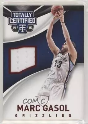 2014-15 Panini Totally Certified Jerseys Red /249 Marc Gasol #56 • $5.14