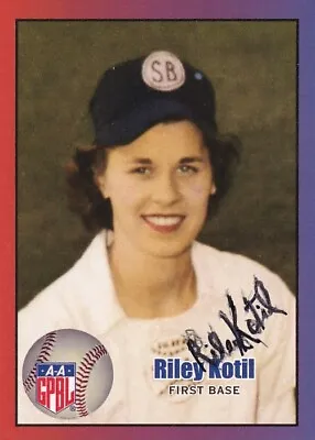 AAGPBL Riley Kotil SIGNED CUSTOM CARD A League Of Their Own AUTOGRAPHED • $29.99