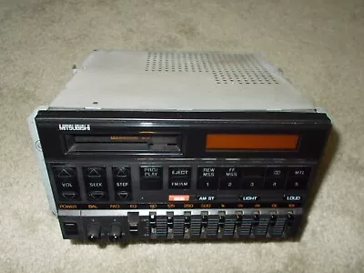 Vintage Mitsubishi 1987 Radio Cassette Player W/ Equalizer OEM - MB488875 • $69.95