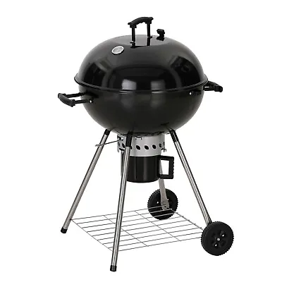Charcoal BBQ 22-Inch Kettle Grill Black Premium Outdoor Patio Backyard Camping • $119.99