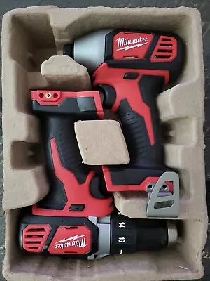 Milwaukee M18 Cordless Hex Impact Driver And Drill Driver Combo  W/ 18V Battery • $149