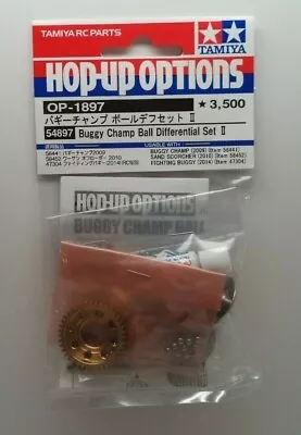 New Tamiya 54897 Upgrade SRB Sand Scorcher Buggy Champ Rough Rider Ball Diff II • $107