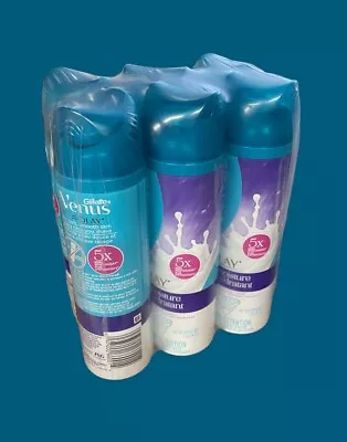 Gillette Venus With Olay UltraMoisture Violet Swirl Women’s 6 Pack 6oz Shave Gel • $40.49