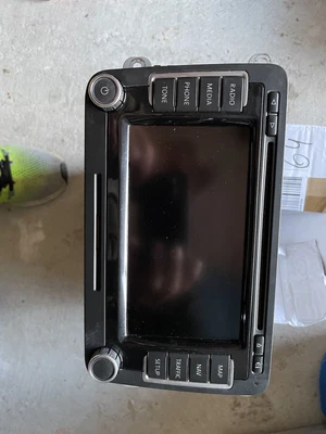 £95 • Buy VW RNS510 SAT NAV DVD CAR RADIO CD PLAYER - AND BLUETOOTH MODULE Passat Golf Mk6