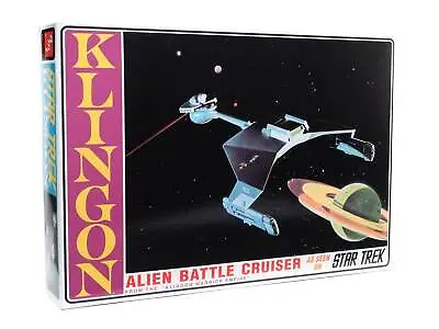 AMT 1/650 Star Trek Klingon Battle Cruiser Plastic Model Kit AMT1428 • $35.99