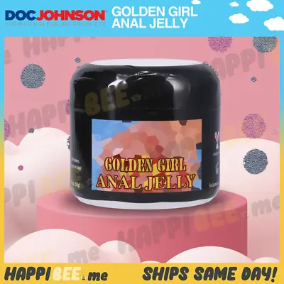Doc Johnson Golden Girl Anal Jelly🍯Wet Oil Liquid Lubricant Gel Grease Cream • $12.84