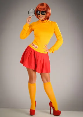 Womens Scooby Doo Velma Costume • £49.49