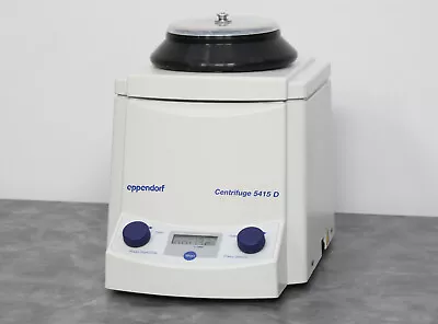 Eppendorf 5415D Benchtop Microcentrifuge 5425 W/ F45-24-11 Fixed-Angle Rotor • $616.97