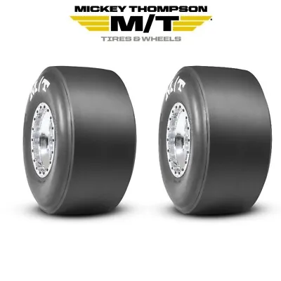 Mickey Thompson ET Drag Pair Of Slicks 26x10x15S Stiff Sidewall 255257 / 3053S • $514.58