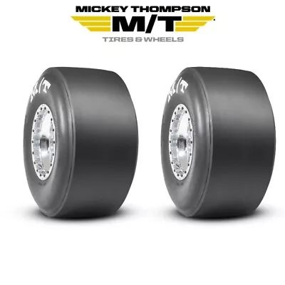 Mickey Thompson ET Drag Pair Of Slicks 33x15x15S Stiff Sidewall 250526 / 3080 • $875