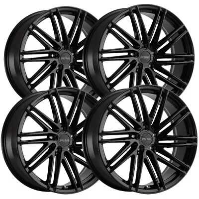 (Set Of 4) Petrol P1C 18x8 5x105 +40mm Gloss Black Wheels Rims 18  Inch • $827.96