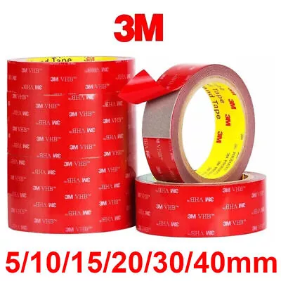 3M VHB Double Sided Tape Heavy Duty Mounting Tape For Car Home And Office • $12.99