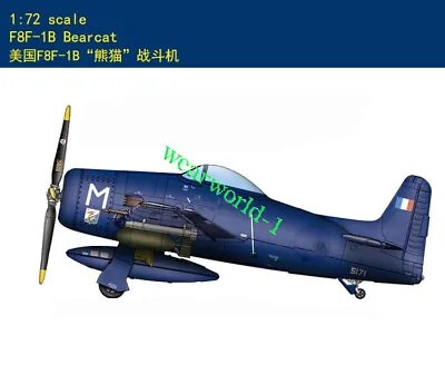 Hobby Boss 87268 1/72 Scale F8F-1B Bearcat Plastic Model Kit • $18.98