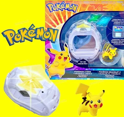 $31.95 • Buy Tomy Pokemon Z-Ring Bracelet Set With Pikachu Figure 4+ Toy