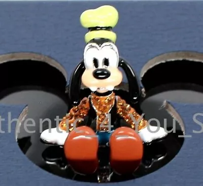 New Disney Parks Arribas Brothers Swarovski® Crystal Goofy Jeweled Mini Figurine • $95