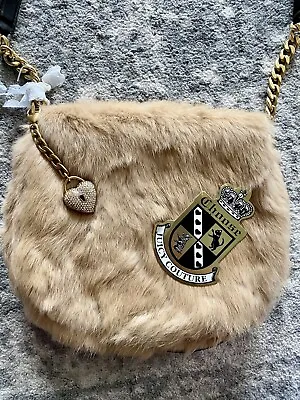 Rare Vintage Y2K Real Rabbit Fur Juicy Couture Purse Bag Crossbody New With Tags • $325