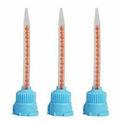 Dental Blue Orange Crown Bridge Mixing Tips HP Impression (25/Pack) • $9.99