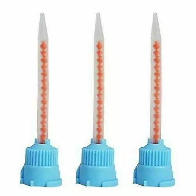 Dental Blue/Orange Crown Bridge HP Mixing Tips Impression (50/Pack) • $17.99