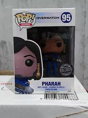 Pharah 95 Blue Blizzard Exclusive Overwatch Pop Vinyl • $16