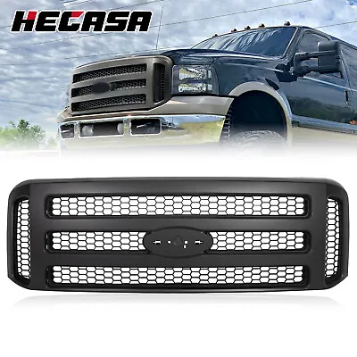 Front Grille Grill Mesh Style For 1999-2004 Ford F250 F350 Super Duty Excursion • $155