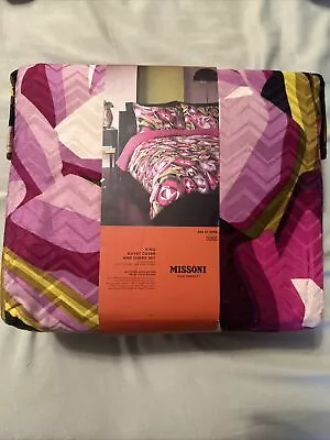 Missoni By Target King Duvet Cover And Sham Set • $149.99