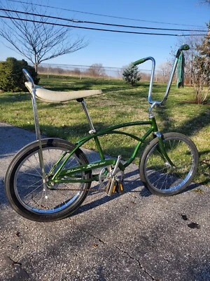$1849.99 • Buy Schwinn Stingray 1971 DEC. Campus Green USA Nice Chrome S2 S7 Westwind Slik Vgc 