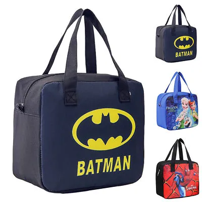 £8.69 • Buy Character Kids Unisex Lunch Bag Insulated Cool Bag School Work Picnic Lunch Box
