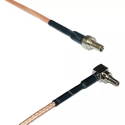 RG316 CRC9 Male To CRC9 MALE ANGLE RF Cable Rapid-SHIP LOT • $10.74