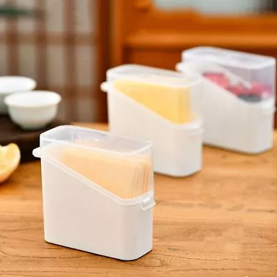 Plastic Cheese Slice Storage Container Cheese Slice Holder  For Kitchen • $8.50