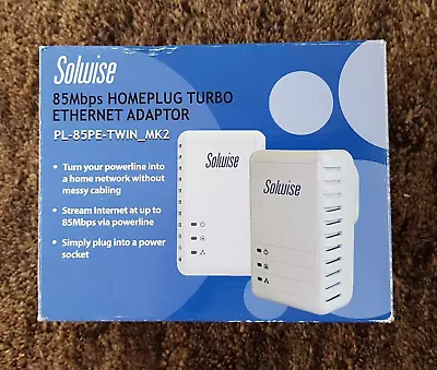 Solwise Homeplug Turbo PL-85PE-Twin_MK2 • £20