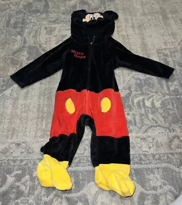 Disney Mickey Mouse Baby Costume One Piece Child Size 6-9 Month • $15.99