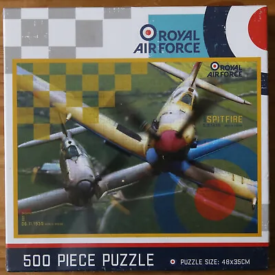 Royal Air Force Jigsaw Puzzle - Spitfire & Hurricane - 500 Piece - New/Sealed • £10.99