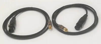 3Pin Line Output Cables For Studer Revox PR99 C270 A710 A721 B67 A800 A807 A810 • $19.99