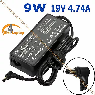 For 90W Asus K53S Series Laptop AC Power Adapter Charger 5.5*2.5mm 19v PSU • £11.98