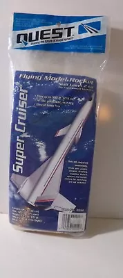 Quest SUPER CRUISER Model Rocket Kit. See Photos For Details • $24.99
