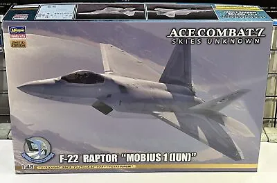 1/48 Ace Combat 7 Skies Unknown F-22 Raptor Mobius 1 (IUN Spec) Model Kit FedEx • $149.05
