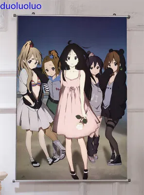 K-ON! Anime Akiyama Mio Art Poster Wall Scroll Room Decor Gift 60*90cm • $21.99