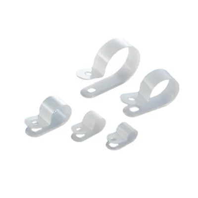 £2.05 • Buy P-Clips White/Natural Nylon Fasteners Cable Conduit Tubing Wire Plastic