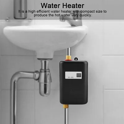 3000W Small Kitchen Treasure Instant Electric Water Heater Kitchen Washing UK • £53.45